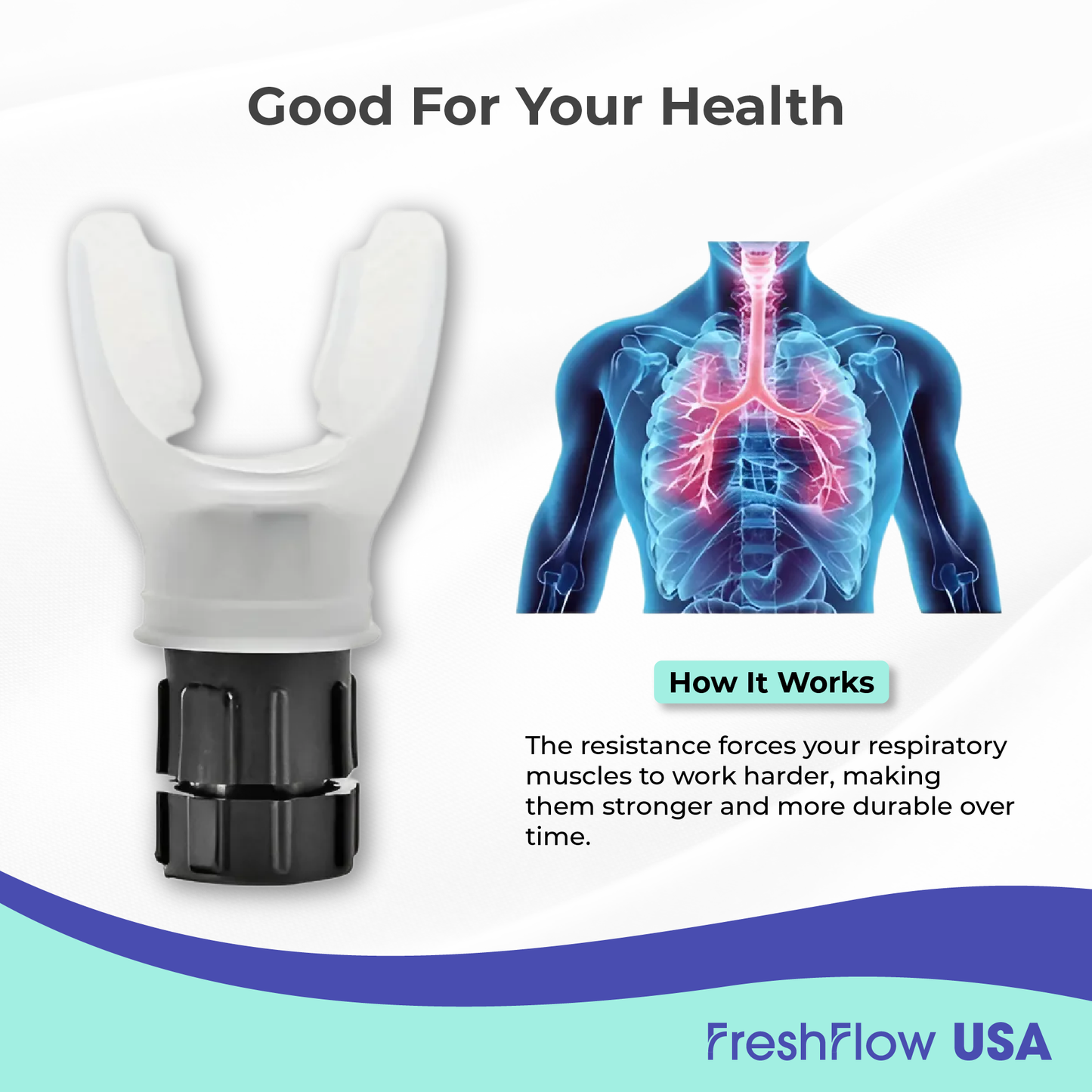 FreshFlow™ USA OxyBoost Breathing Trainer | Flash Sale